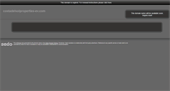 Desktop Screenshot of costadelsolproperties-ev.com